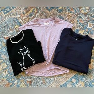 Lot of 3 tops - 2 Lou&Grey, 1 LOFT, all XS